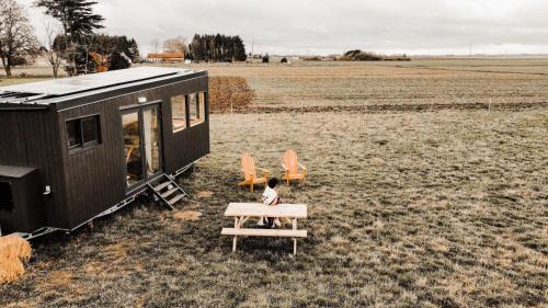 Cravant Cabin | Rilly - Parcel Tiny House - Tiny House au cœur d'une chèvrerie dans le Loiret MAE-9203