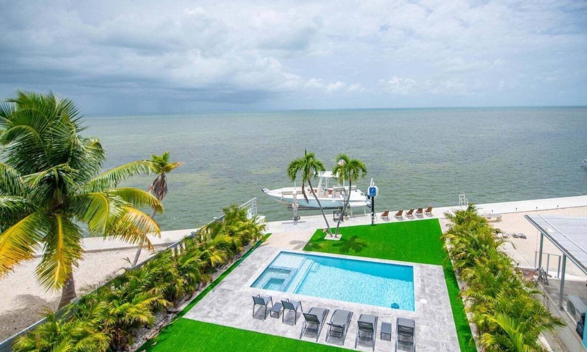 Geiger Key House | Ritaville | New! Waterfront Paradise with Private Pool!