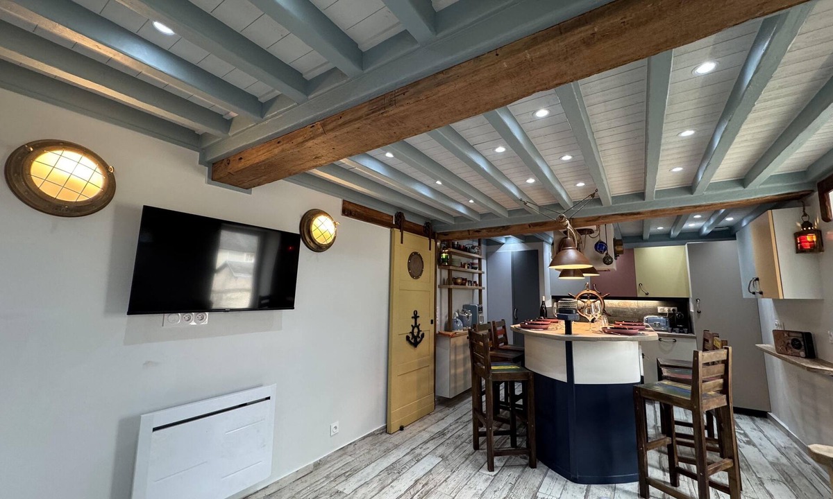 Ouistreham Apartment | Riva Bella Marine for 6 people Boat-Style Apartment