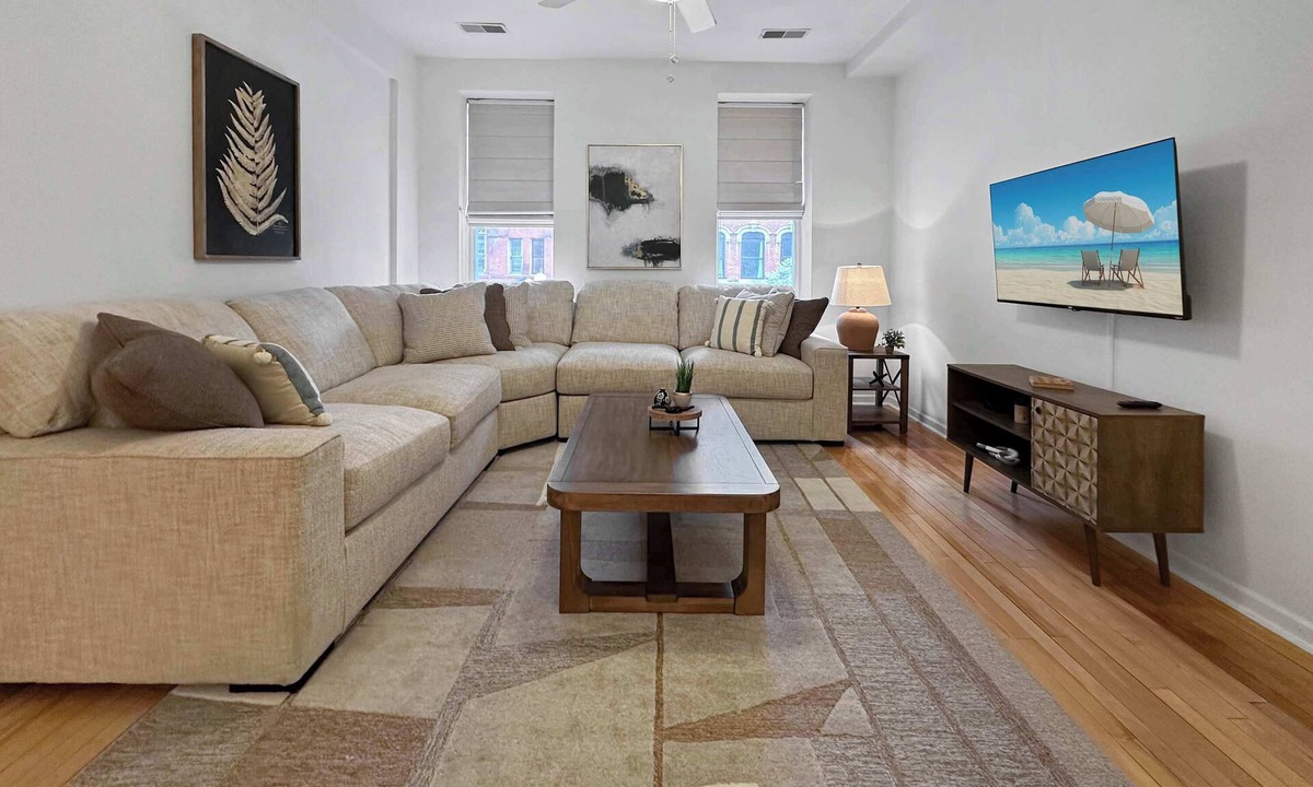 Historic Downtown La Crosse Apartment | River City Apartment: Downtown 2BR with Parking