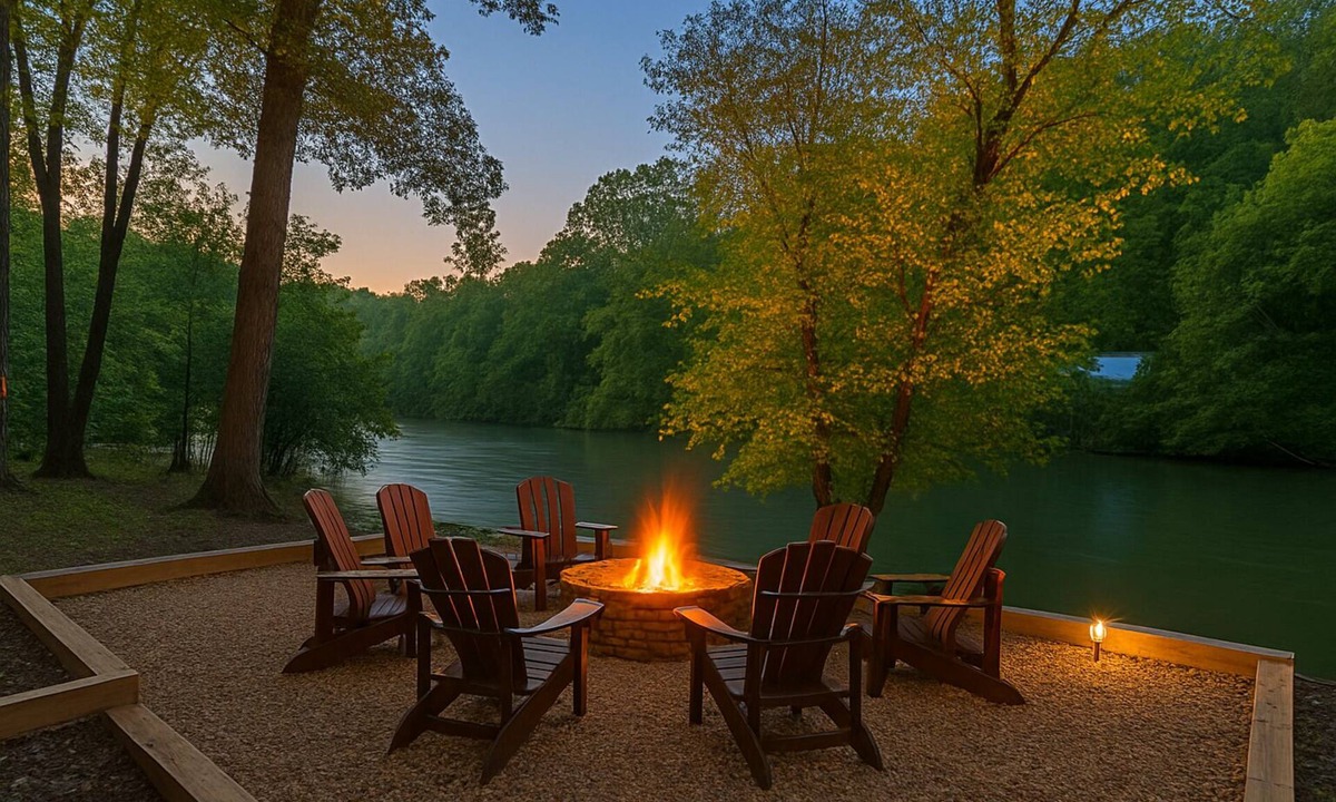 Blue Ridge Cabin | River Front! Pool Table! Riverfront Fire Pit! Hot Tub! BlueRidgeScenicRailway!