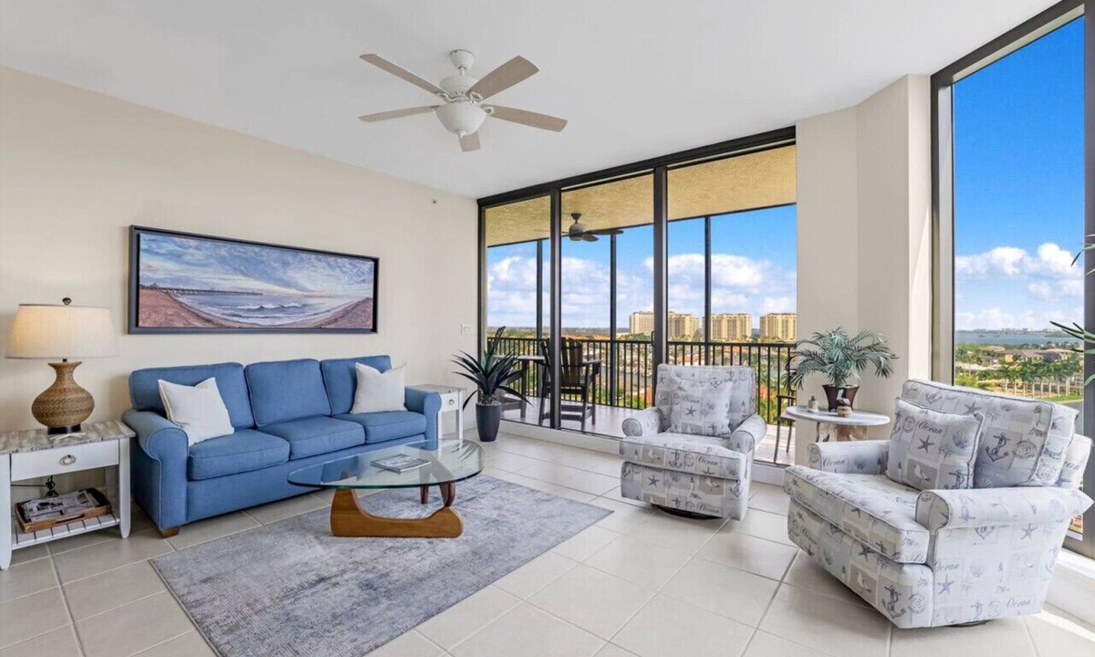 Cape Harbour Condo | River View Retreat | Panoramic Gulf View 3/2 Condo