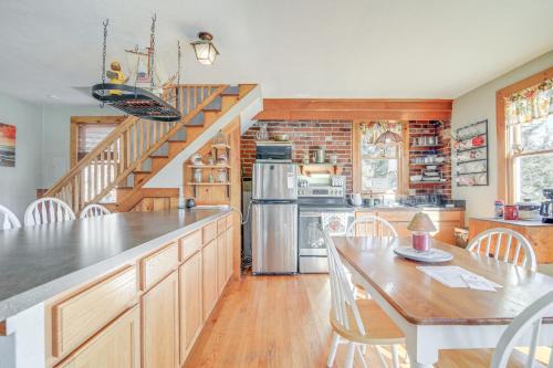 Kingston House | Riverfront Kingston Cottage w/Deck, 2 Mi to Beach