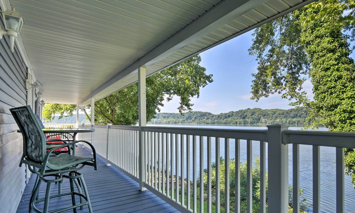 Port Deposit House | Riverfront Port Deposit House with Deck + Yard!