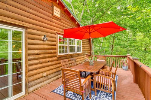 Rutherfordton Apartment | Riverfront Rutherfordton Retreat with Fire Pit!