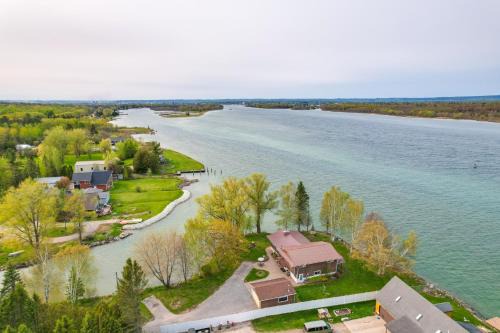 Sault Ste. Marie House | Riverfront Sault Ste Marie Home w/Dock!