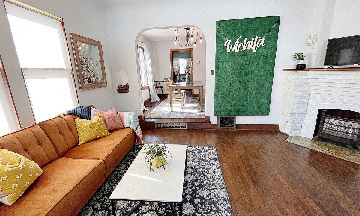 Wichita House | Riverside Home W/Fenced yard + Weekly Discounts!