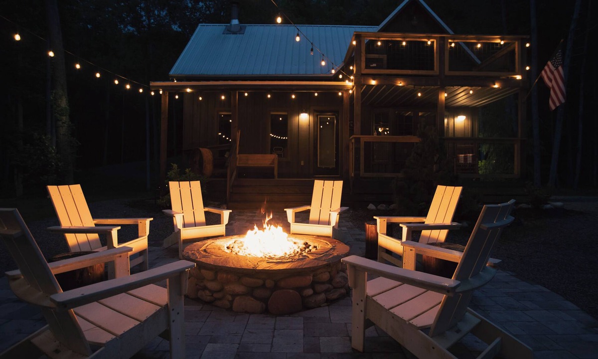 Dahlonega Cabin | Riverstone Cottage: Waterfront/Sauna/Firepit
