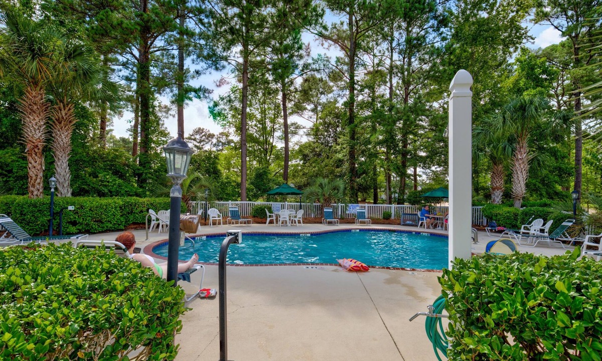Myrtle Beach Condo | Riverwalk Paradise: Golf Course View◒ | Balcony