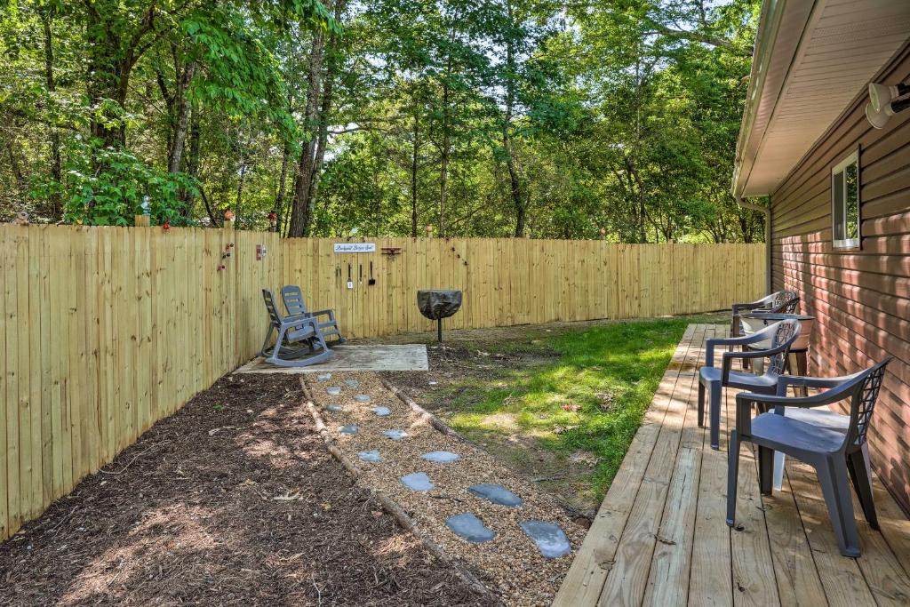 LaFayette House | Rock Spring Hideaway with Large Yard and Grill!