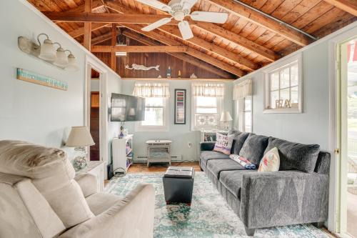Rockport House | Rockport Cottage w/Patio - Steps to Beach!
