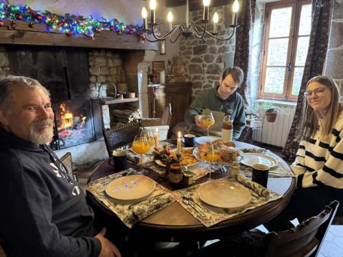 Saint-Martial-le-Mont House | Romantic Antique Double, Shared Bath Breakfast