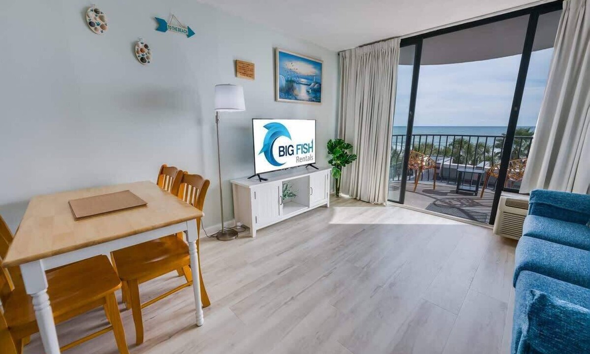Myrtle Beach Condo | Romantic Oceanfront View, Discounted, Pools