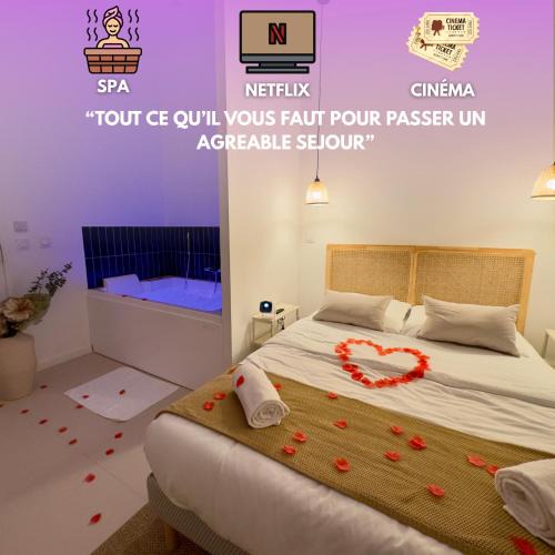 Saint-Jacques - Saint-Roch Apartment | Romantique Room - Cinéma - Netflix - St Roch