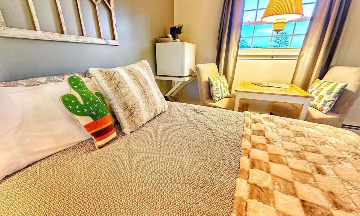 Manchester Center Bed & Breakfast | Room 4 - Prickly Pear double room