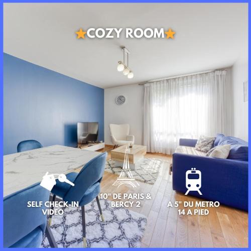 Charenton-le-Pont Apartment | Room Proche Paris & Bercy 2 - Cozy Houses