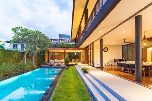 Jimbaran Bay Villa | Rosa Village - Luxury 4 Bedrooms Villa, Walkable to Beach
