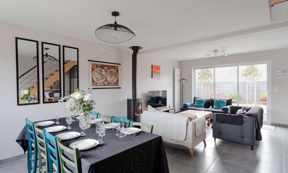 Rotheneuf-Le Pont House | Rosamaris - Maison pour 8 avec jardin