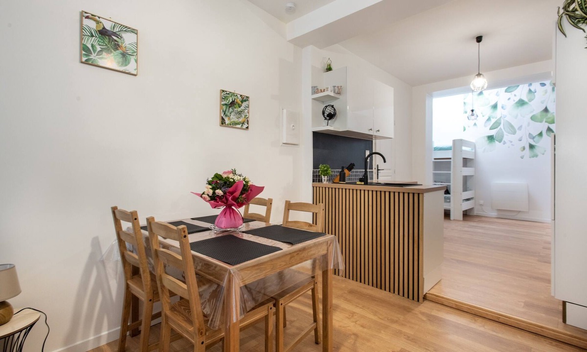 Etaples Apartment | Rosamel - Studio à 1km de la gare, proche port