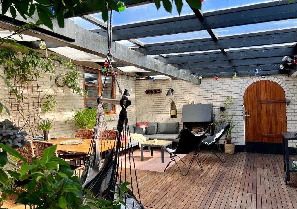 Billund Apartment | Rosengren Residence, Fireplace & barbecue