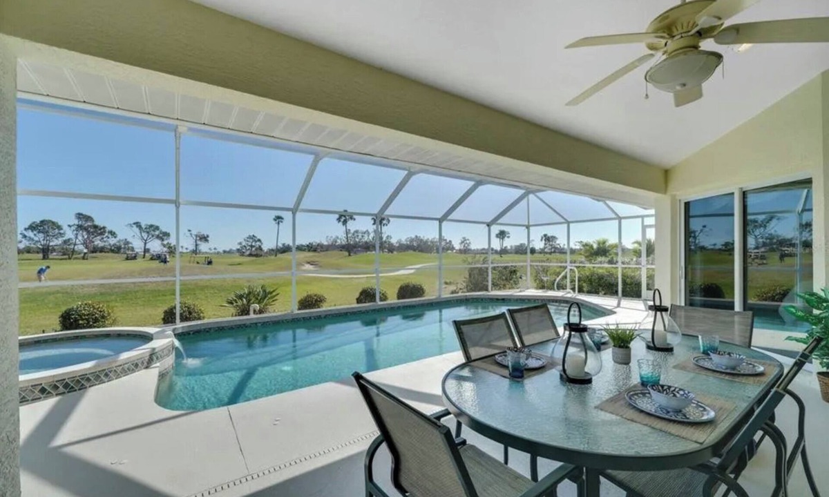 Pebble Beach House | Rotonda Palms - Amazing, Golf course, Pool, Spa, Convenient to everything!