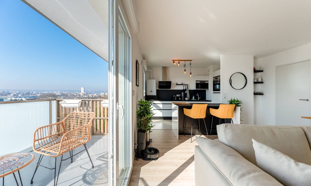 Quartier du Mont Gargan Bed & Breakfast | Rouen Seine View Apartment