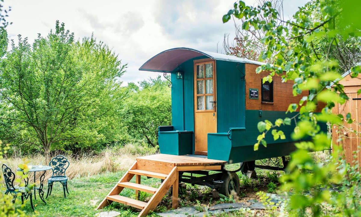 Le Tranger House | Roulotte Coco - Les Gîtes de La Closerie - Charm & Relaxation in Southern Touraine