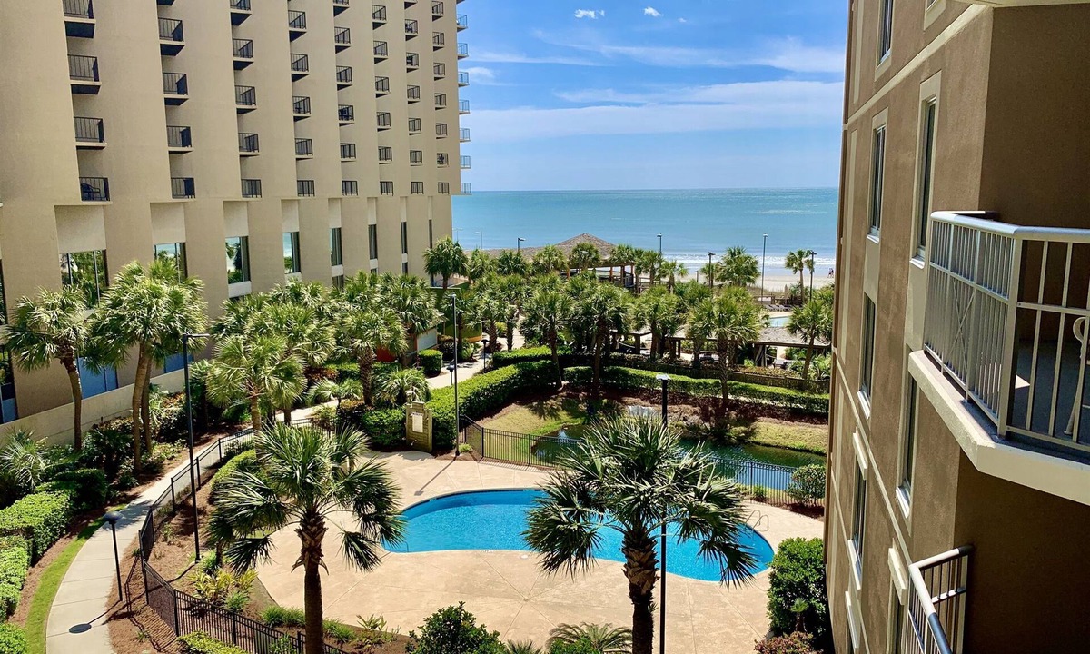 Arcadian Shores Condo | Royale Palms 303 Elegant Oceanview w/Pool & Beach