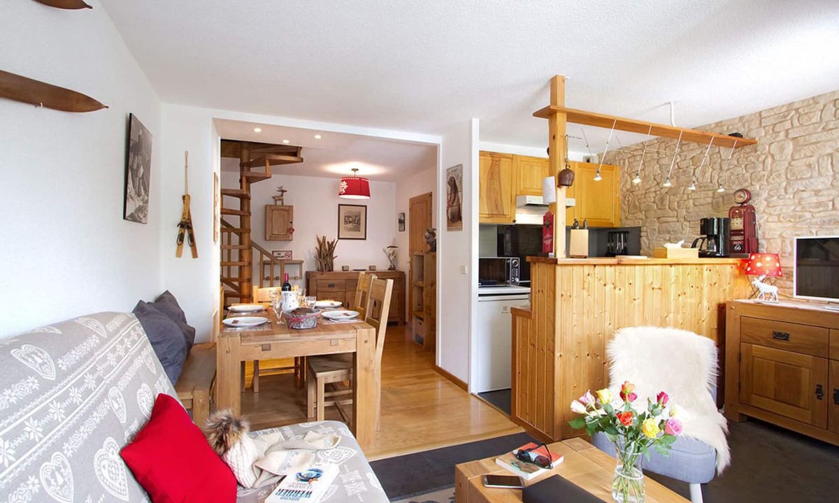 Mont-de-Lans Apartment | Rte Petit Plan | Superbe studio + Balcon avec vue