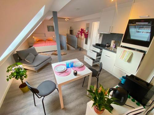 St. Gallen Apartment | Ruhige, neue Dachwohnung an Altstadt, nähe Messe
