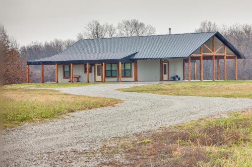 Drexel House | Rural Drexel Cabin on 30 Acres: Unplug + Unwind!