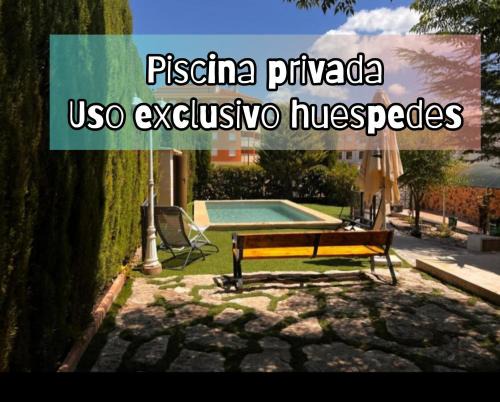 Biar House | Rural EL METGE Biar-Piscina Privada-Barbacoa-Calefacción-Chimenea