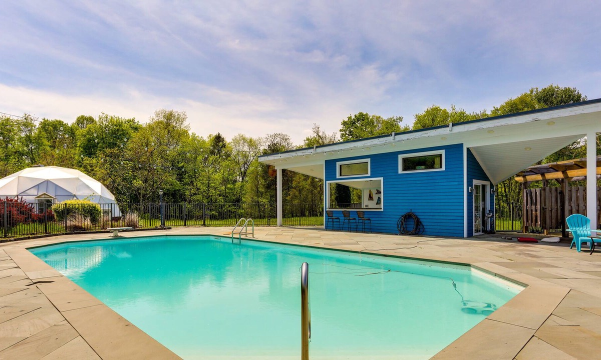 Gardiner House | Rural New York Vacation Rental w/ Private Pool