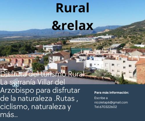 Villar del Arzobispo House | rural relax Valencia