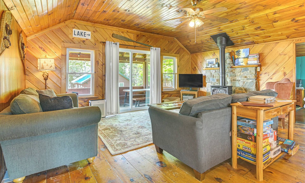 Rangeley Cabin | Rustic Cabin Retreat on Rangeley Lake!