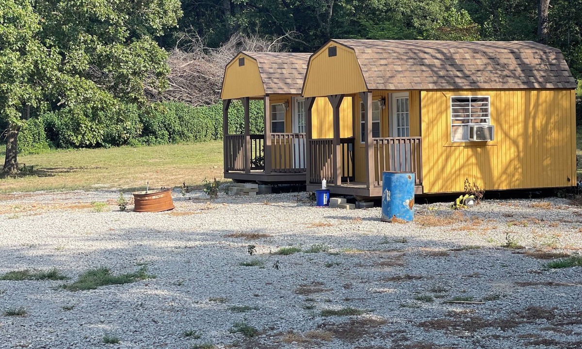 Tia Juana Cabin | Rustic cabins on 80 acres! Trails directly into off-road park. Lots of parking!