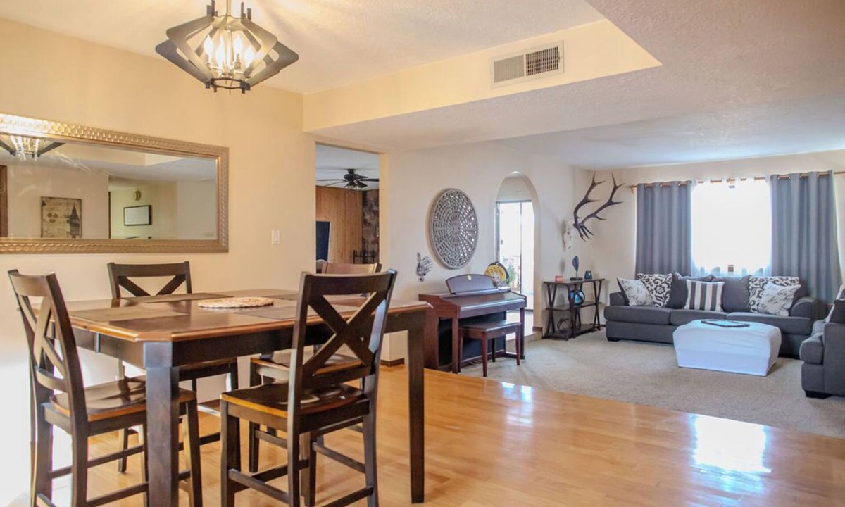 Taylor Ranch House | Rustic Charm near Trails & Brews - Pet Friendly enclosed Yard