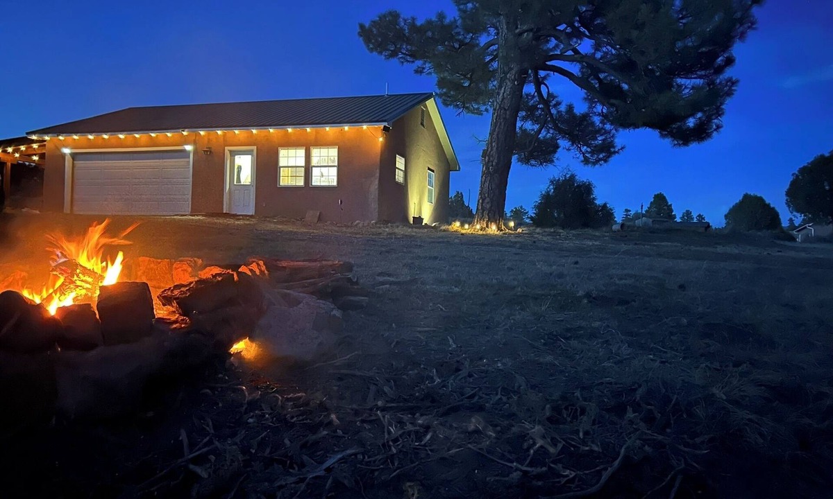 Rutheron Cabin | Rustic, Cozy Cabin Near Heron Lake with 5 Acres of Nature, Fire Pit & Views