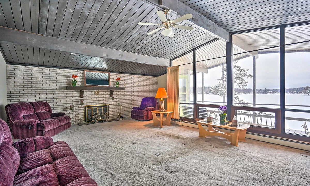 Lake Cottage | Rustic Crooked Lake Cottage w/Views & Deck
