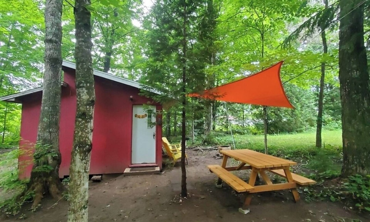 Batchawana Bay Cabin | Rustic Glamping Experience