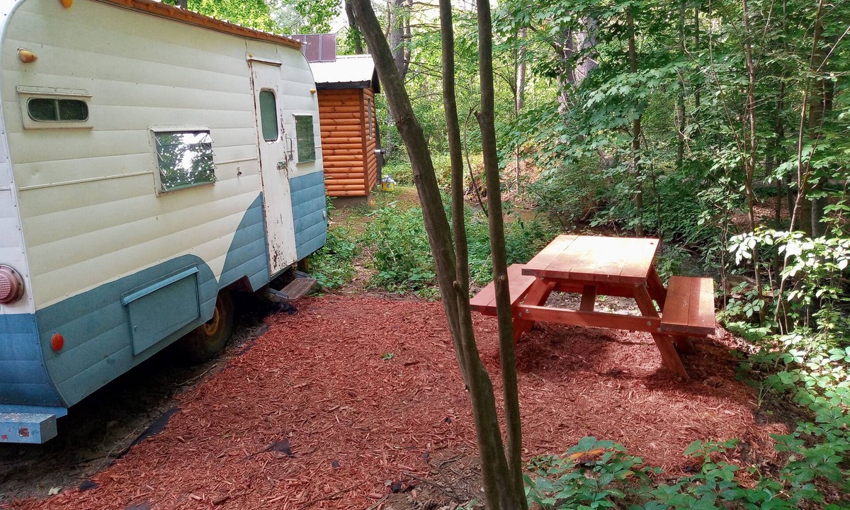 Luther RV Rental | Rustic Hippie Camper