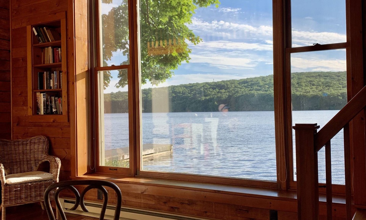 East Lyme Cabin | Rustic Lakeside Cabin at White Gate Farm