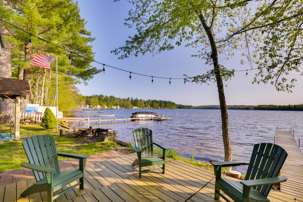Poland House | Rustic Poland Vacation Rental w/Waterfront Deck!