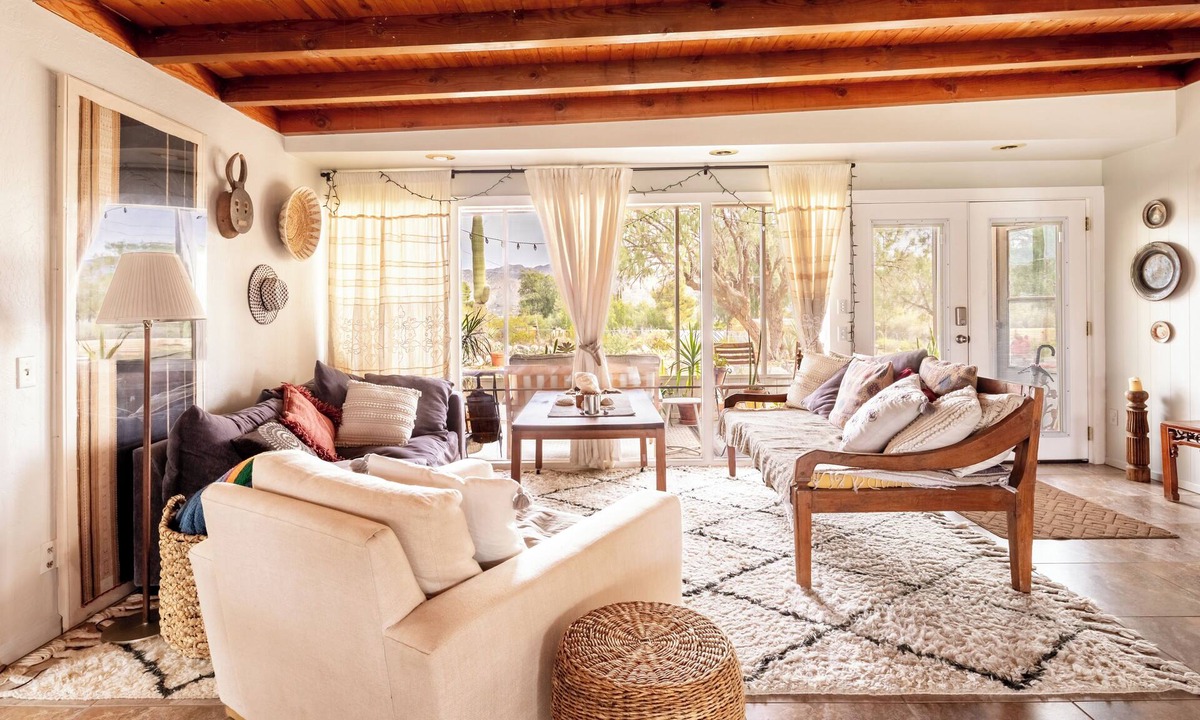 Morongo Valley House | Rustic Retreat — 3b/2ba home + desert gardens
