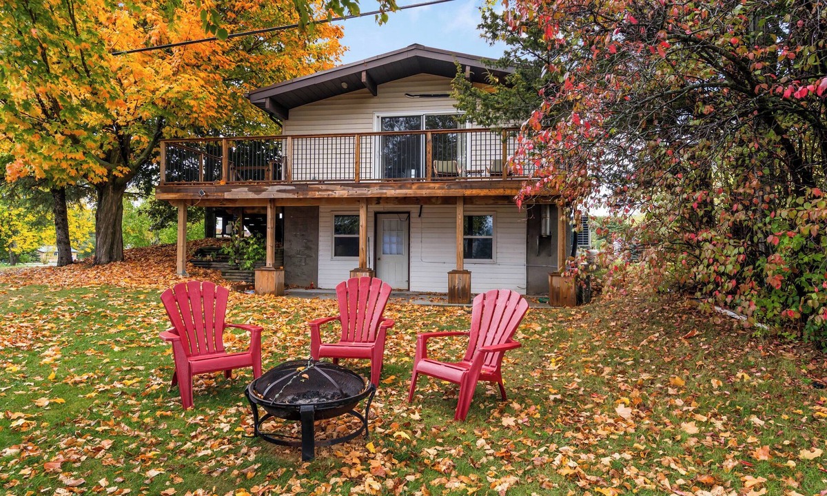 Greater Napanee Cottage | Rustic Waterfront Cottage with Private Dock - fishing, sunrise, firepit