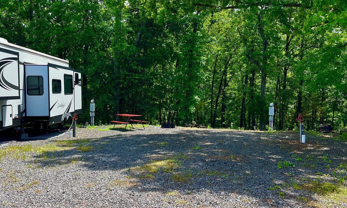 Aurora RV Rental | RV Site #48 Back in - Big Rig Friendly 70ftx30ft