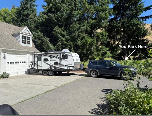 The Dalles House | RV Stays at Handsfull Farm site only