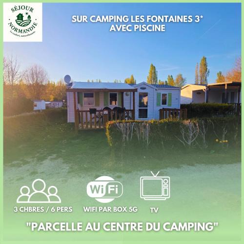 Ivry-la-Bataille Other | Séjour Normandie - Mobilhome confort 3ch-6p avec TV & Wifi dans l'Eure