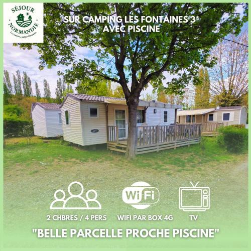 Ivry-la-Bataille Other | Séjour Normandie - Mobilhome confort 2ch-4p avec WiFi-TV dans l'Eure - 308