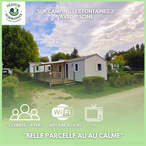 Ivry-la-Bataille Other | Séjour Normandie - Mobilhome premium 2ch-4p avec TV-WiFi et lave-linge dans l'Eure - 405